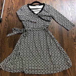 Charter Club wrap dress Sz 12